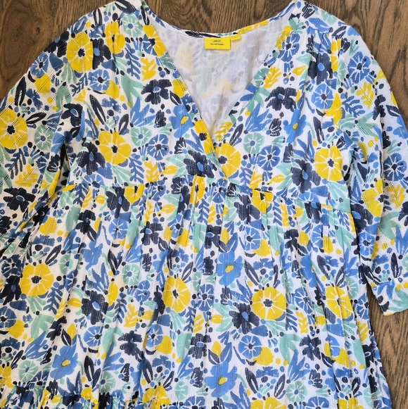 Roller Rabbit Floral Dress M - Picture 3 of 3